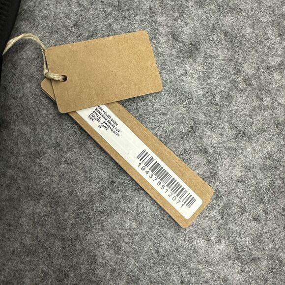 Skims Onyx Black Tube Top Halter Bandeau Size Medium New - Picture 3 of 5